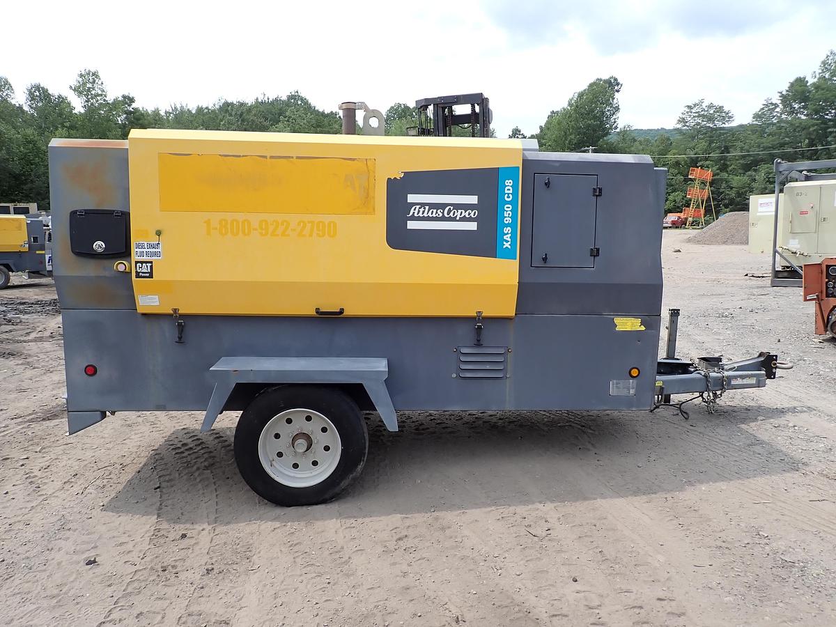 Used 2020 Atlas Copco XAS950 CD8 950 CFM Air Compressor