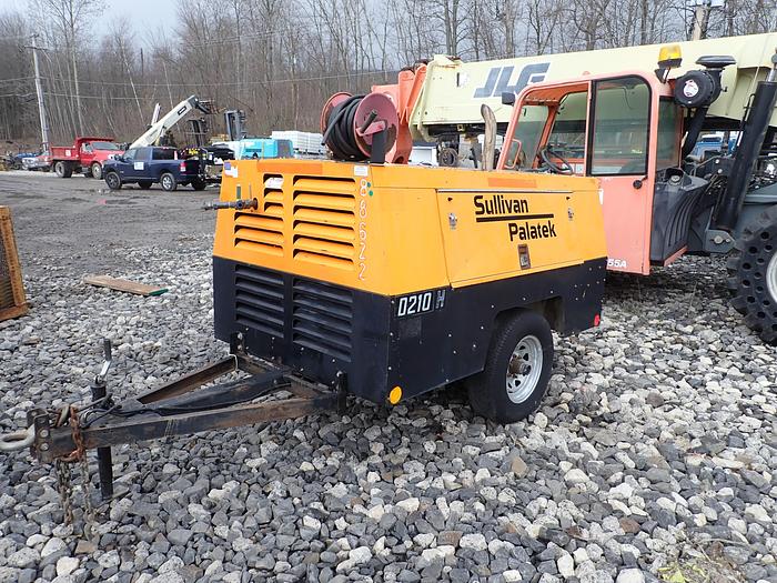 Used 2013 Sullivan Palatek D210 Portable Air Compressor