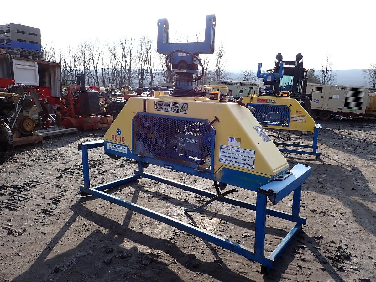 Used Vacuworx RC10 Vacuum Pipe Lifter