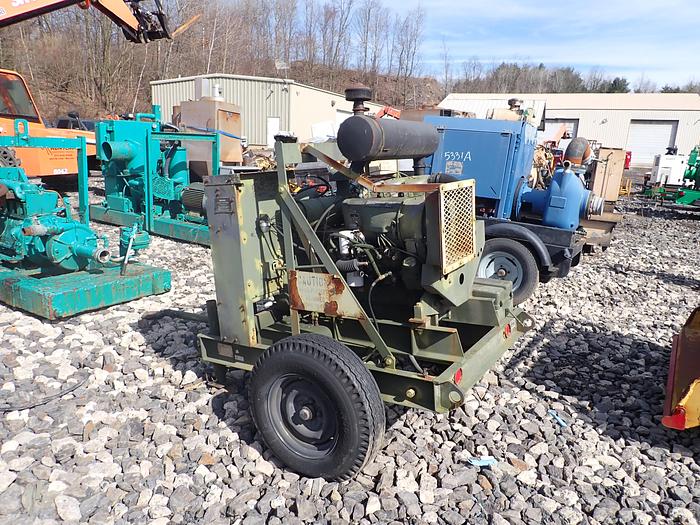 Used Gorman Rupp 04A13-F3L GOV'T SURPLUS WATER PUMP