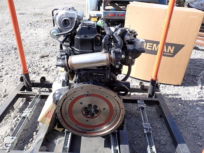 Refurbished Yanmar 4TNV98T-ZXNMS2R Turbo Diesel Engine FACTORY REMAN