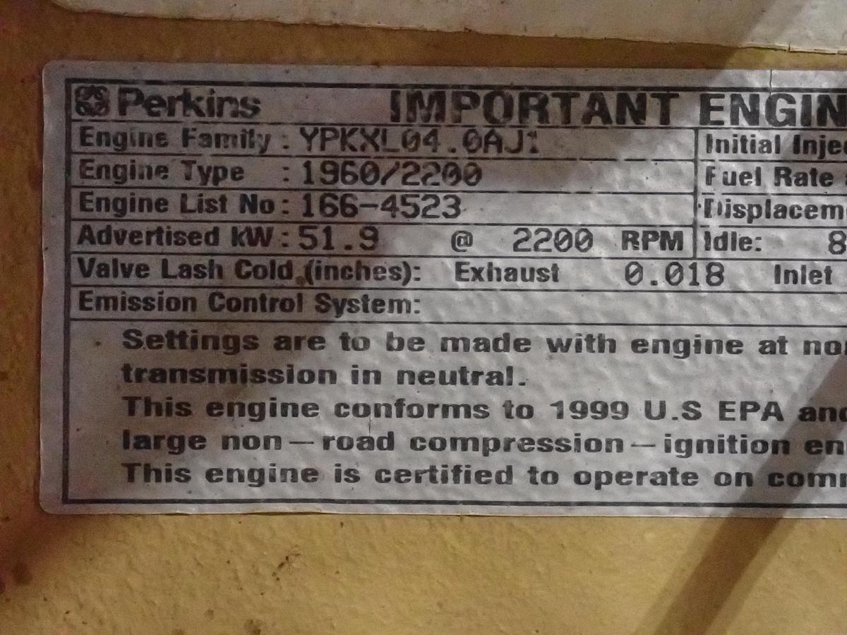 Used 1999 CAT 3054B Diesel Engine AR # 166-4523