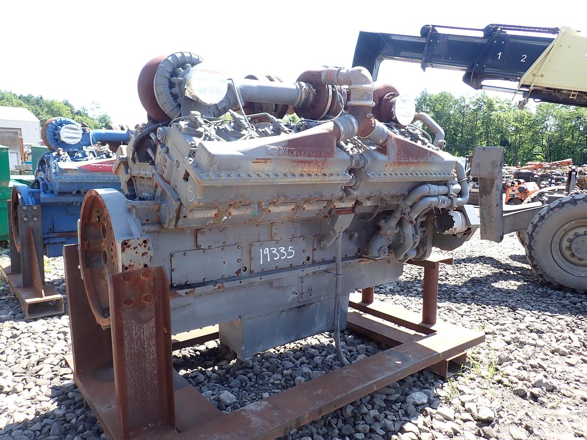 Used 2014 Cummins QSK50 Diesel Engine CPL 3728