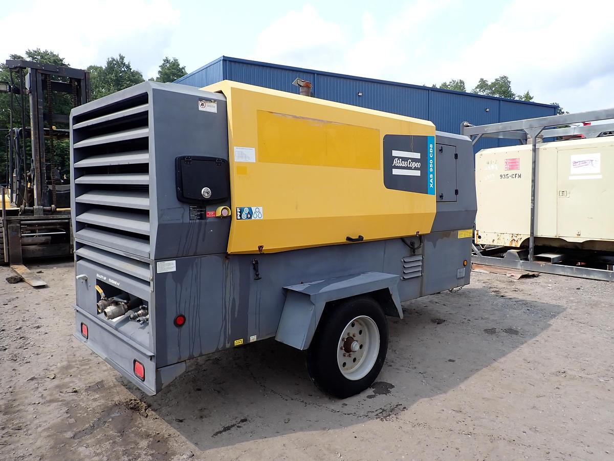 Used 2020 Atlas Copco XAS950 CD8 Air Compressor