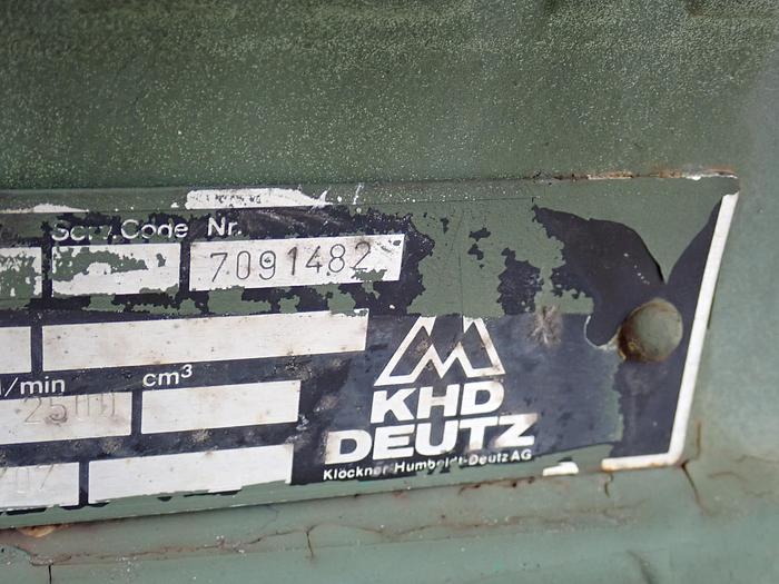 Used DEUTZ F4L912 Diesel Engine 1498 HOURS