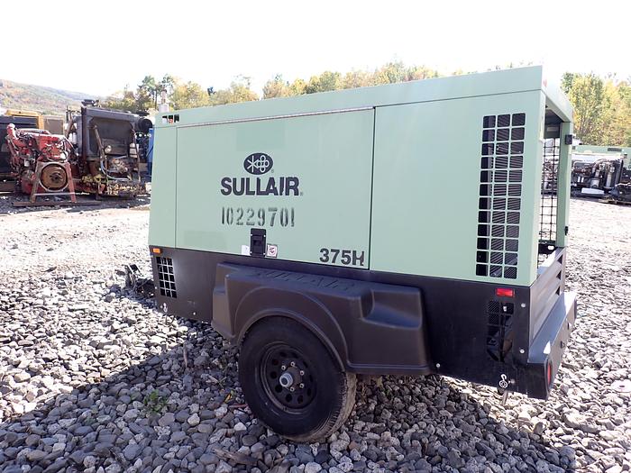 Used 2018 Sullair 375DH/DPQ 375 CFM Air Compressor 150 PSI!