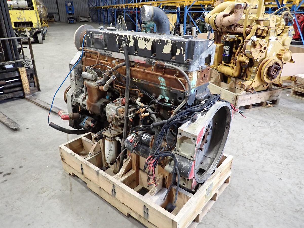 Used 1995 Cummins LTA10-300 Diesel Truck Engine DRY INTAKE CPL 1866