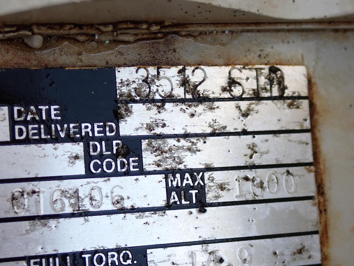 Used CAT 3512 Diesel Engine POWER UNIT AR # 2W8405