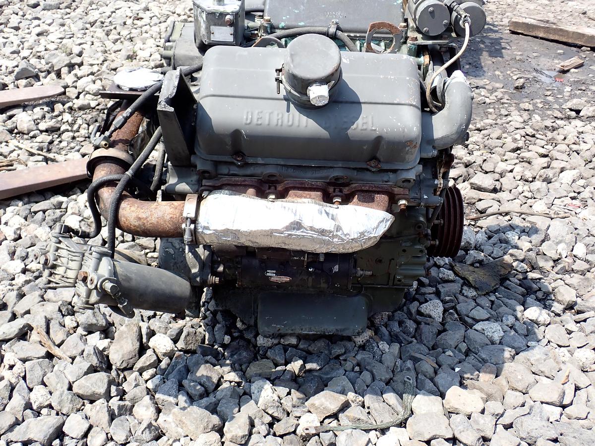 Used Detroit Diesel 6V53T Turbo Engine 5063-5395