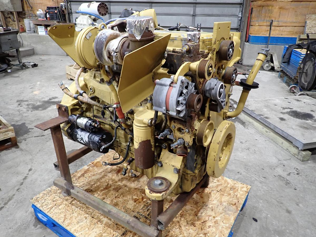 Used 2007 CAT 3126B Diesel Engine 938G II Loader AR # 298-6581