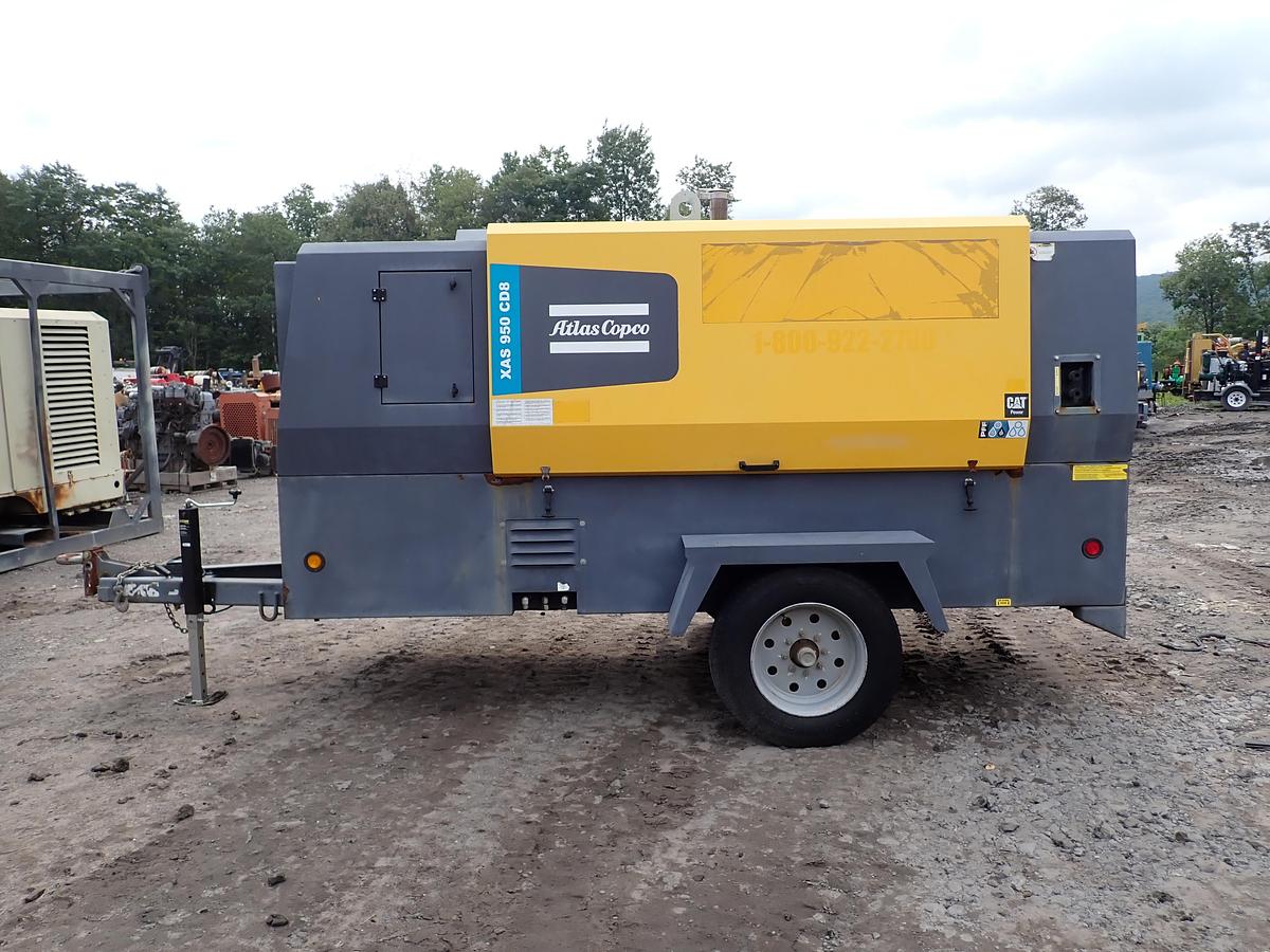 Used 2019 Atlas Copco XAS950 CD8 950 CFM Air Compressor