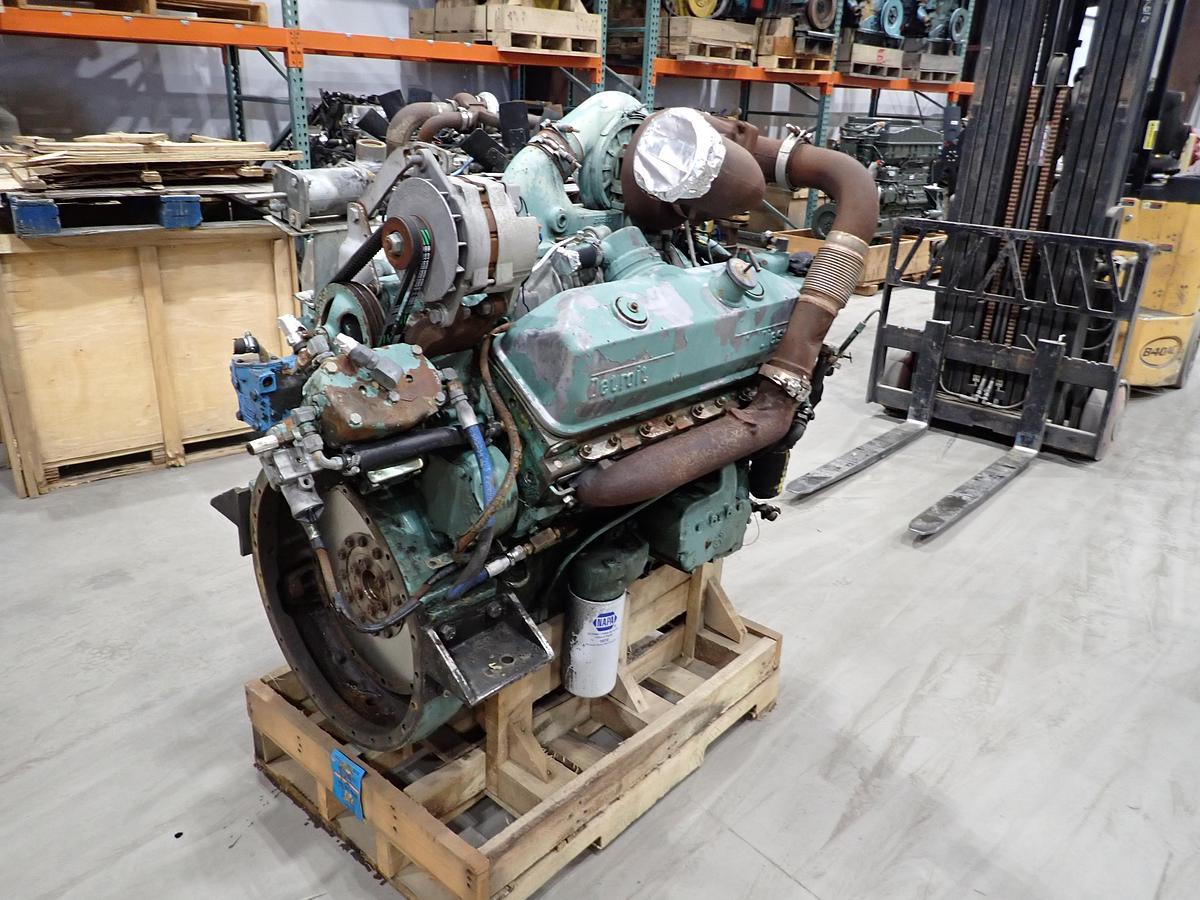 Used 1982 Detroit Diesel 8V71TA Engine 7087-7640