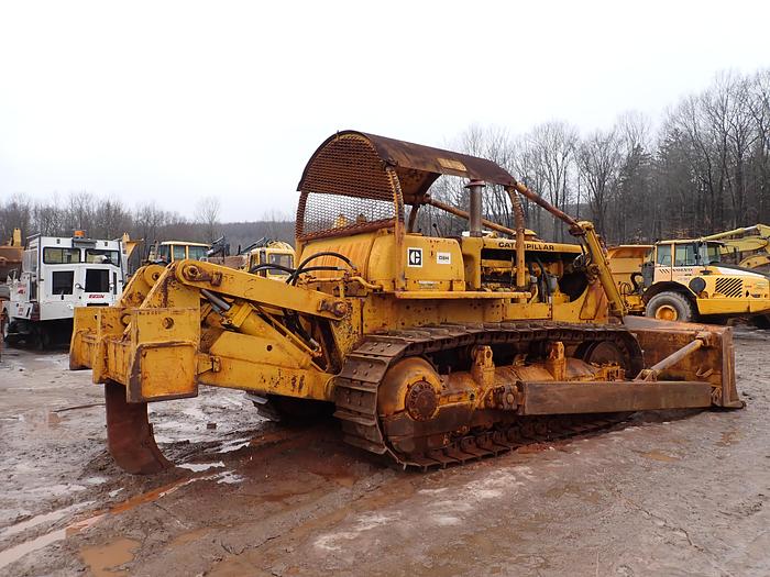 Used 1967 Caterpillar D8H Crawler Dozer RIPPER! SU Blade