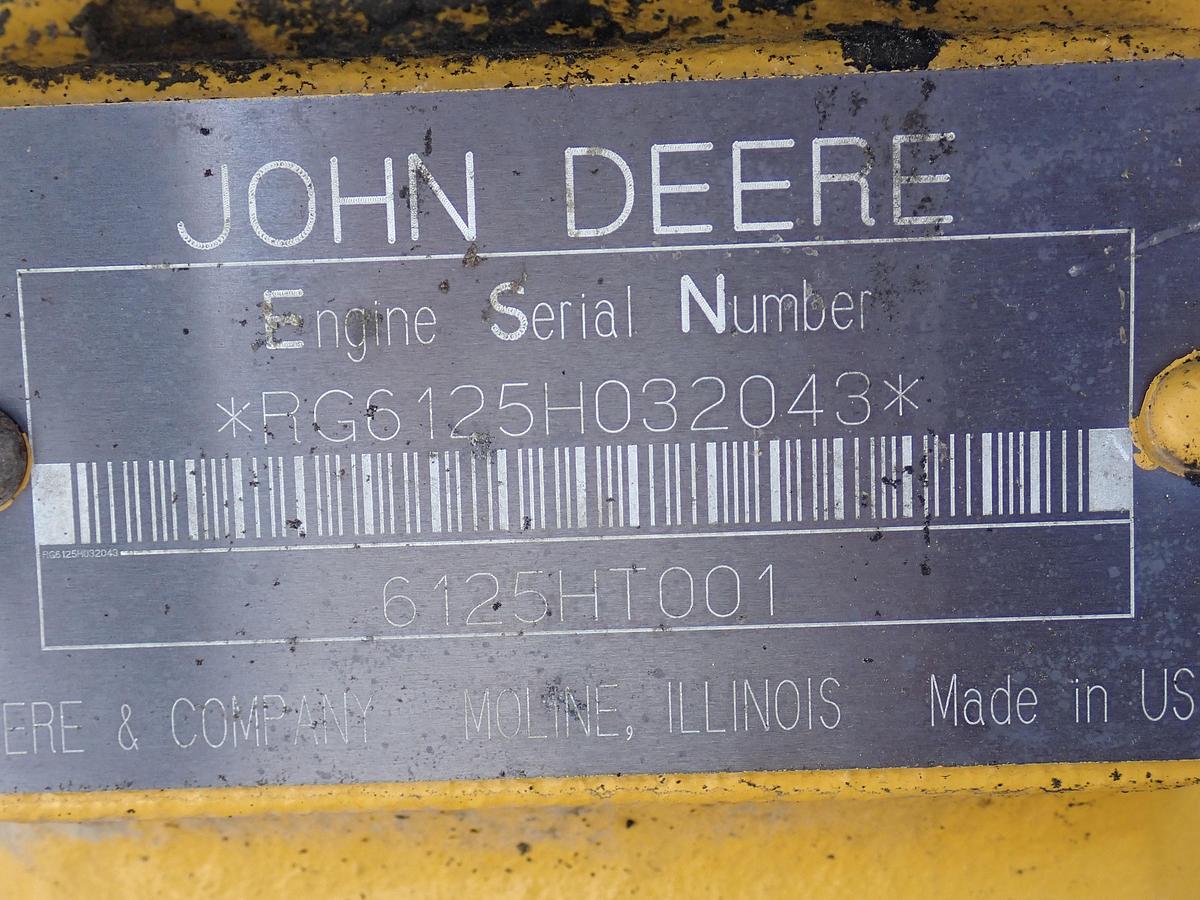 Used John Deere 6125HT001 Diesel Engine 450C LC Excavator