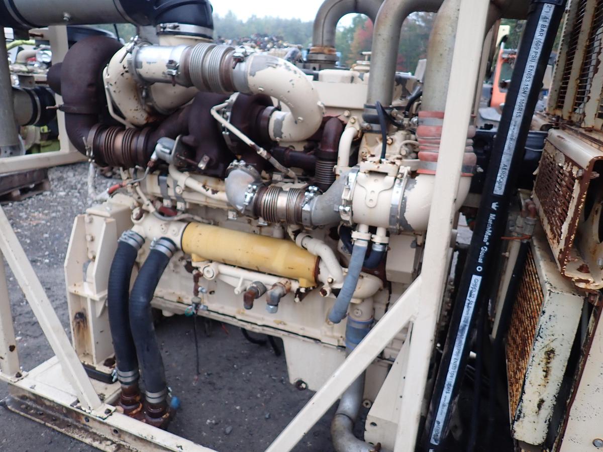 Used 2011 CAT C18 Twin Turbo Engine POWER UNIT 800 HP