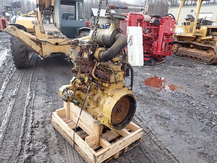 Used John Deere 4239TF001 Turbo Diesel Engine RUNS MINT! VIDEO! 4239T 3.9 Backhoe