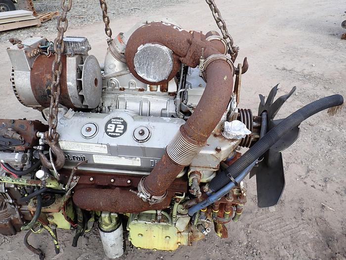 Used 1993 Detroit Diesel 6V92TA Truck Engine 350 HP DDEC