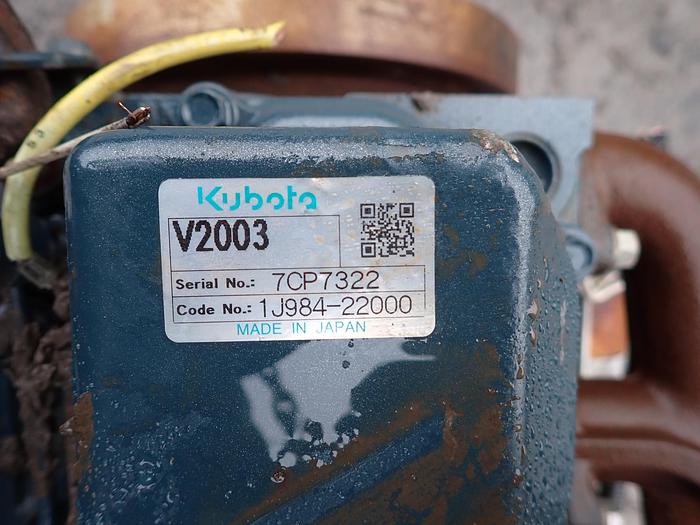 Used 2012 Kubota V2003-M-BG-ET02E