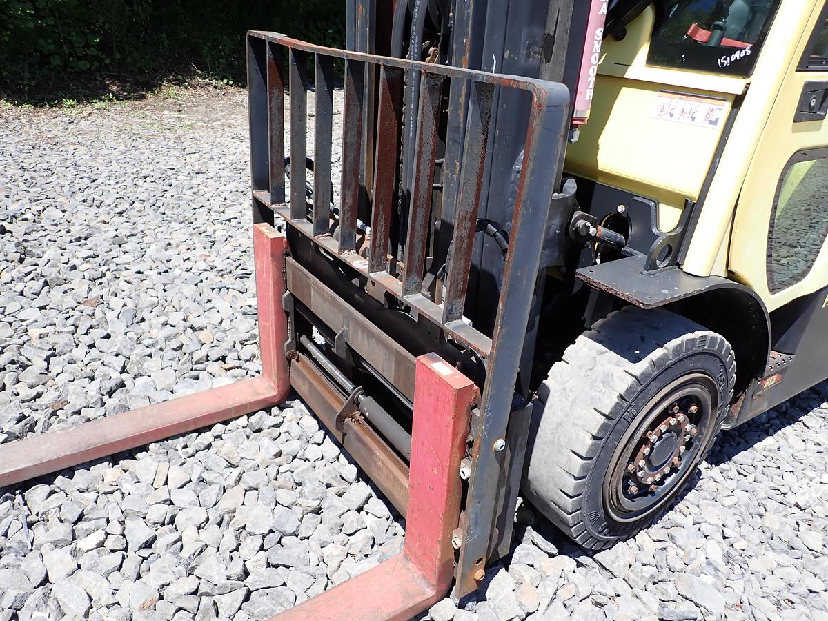 Used 2015 Hyster H80FT Diesel Forklift LOW HOURS! POSITIONERS!