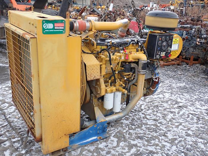 Used 2008 CAT C7 Industrial Diesel Power Unit 225 HP
