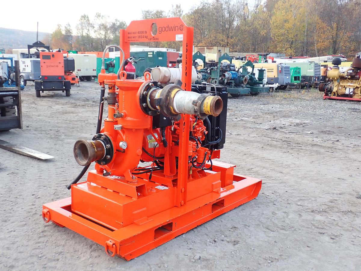 Used 2023 Godwin SD150M 6" Water Pump 118 HOURS!