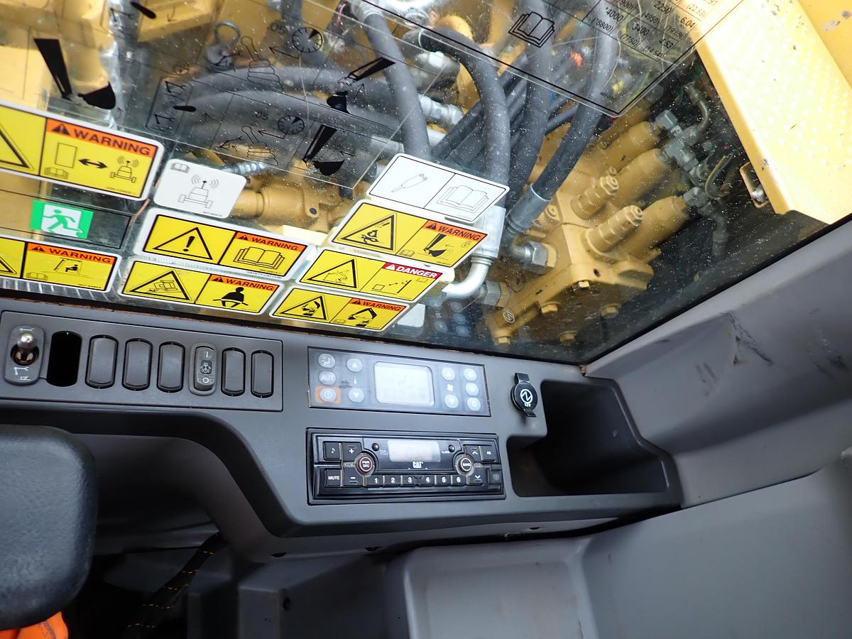 Used 2018 CAT 313FL Hydraulic Excavator FRONT BLADE