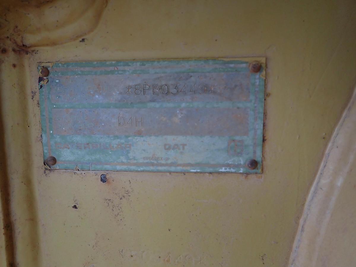 Used 1989 CAT D4H Series II Crawler Dozer 