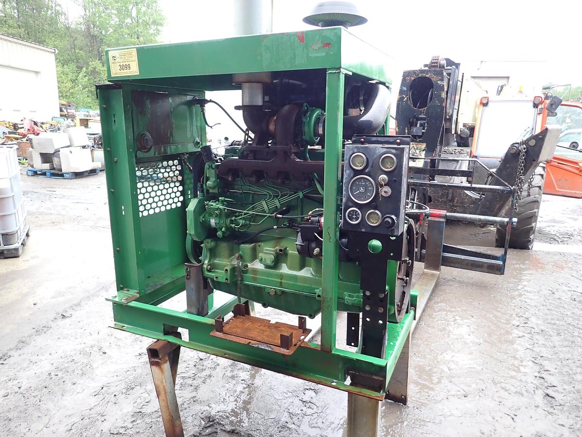 Used 2002 John Deere 6068TF150 Irrigation Power Unit