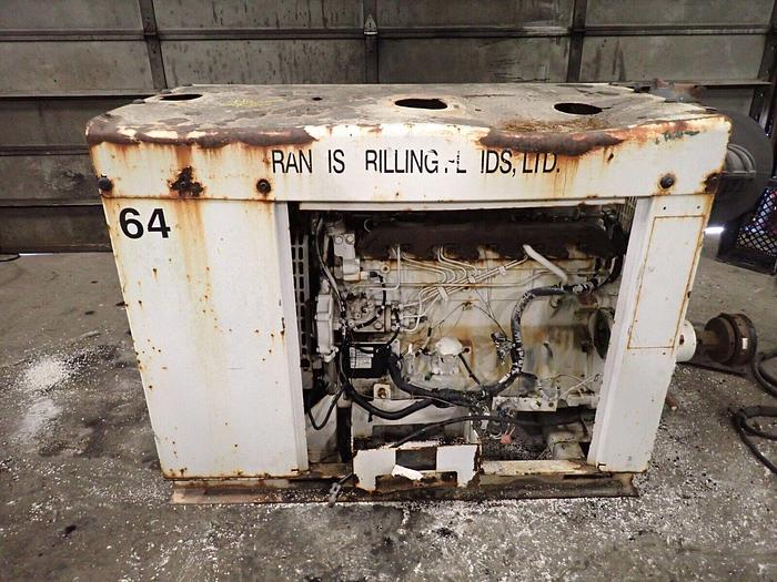 Used John Deere 6068TF275 Turbo Diesel Engine POWER UNIT! PTO CLUTCH! 6068T