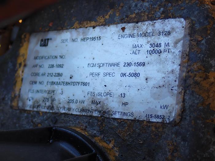 Used 2003 CAT 3126E 275 HP Diesel Truck Engine 228-1092