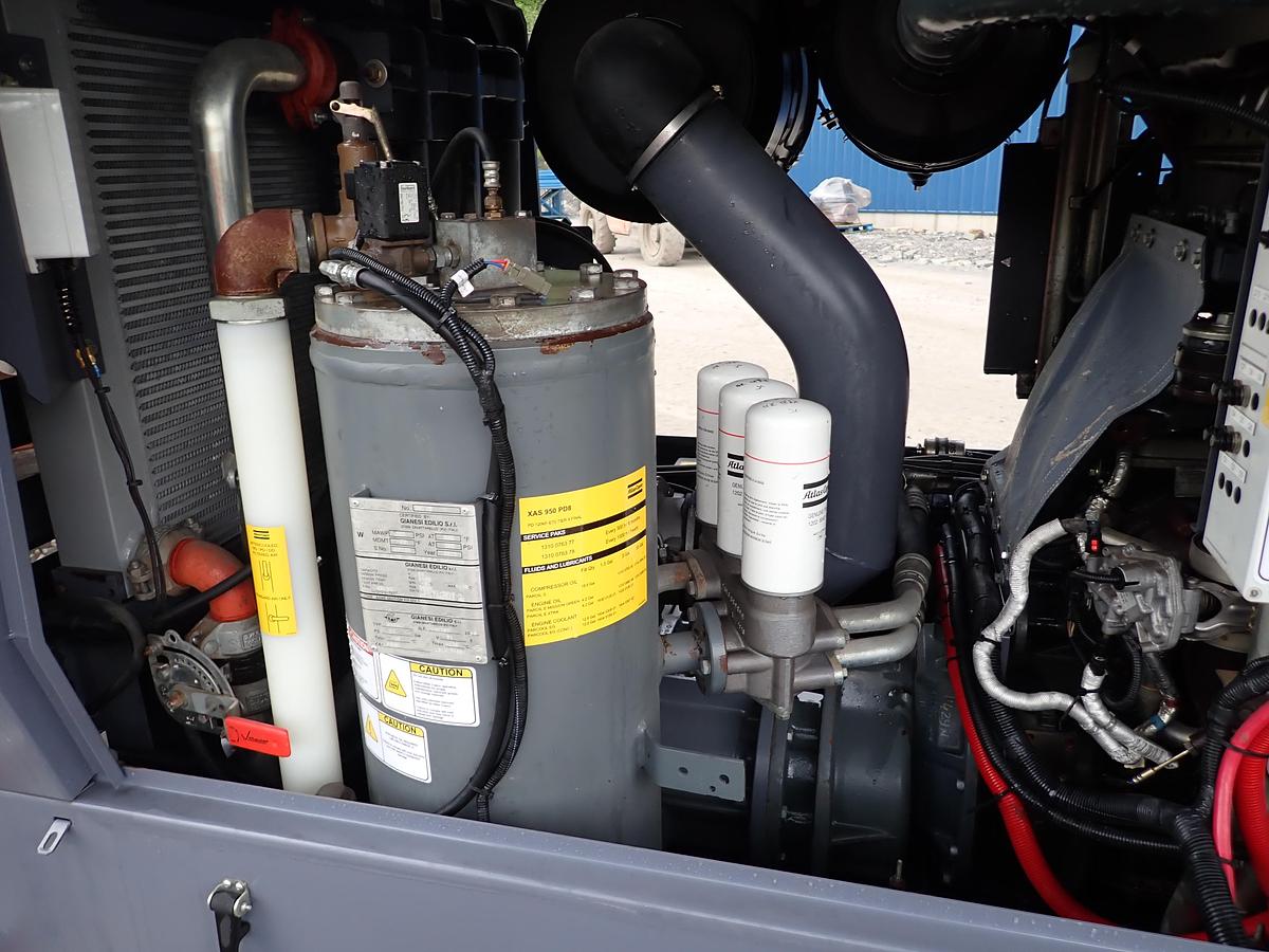 Used 2020 Atlas Copco XAS950 PD8 Air Compressor