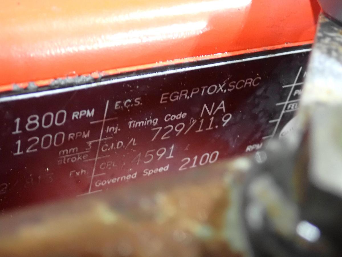 Used 2016 Cummins ISX12 350 Diesel Engine CPL 4591