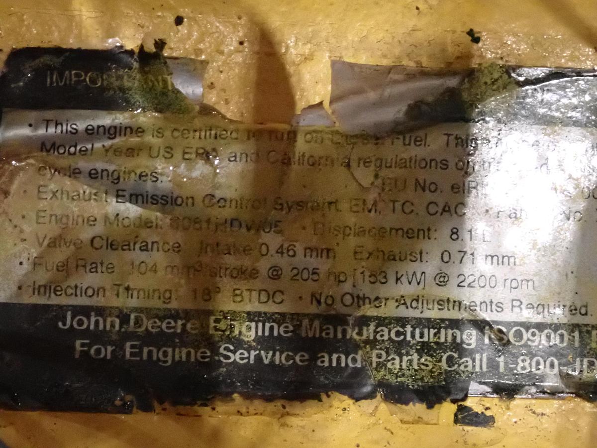 Used 1999 John Deere 6081HDW05