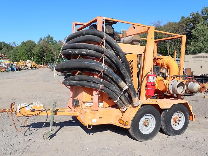 Used 2012 Pioneer SC108S17 10X8 Towable Water Pump