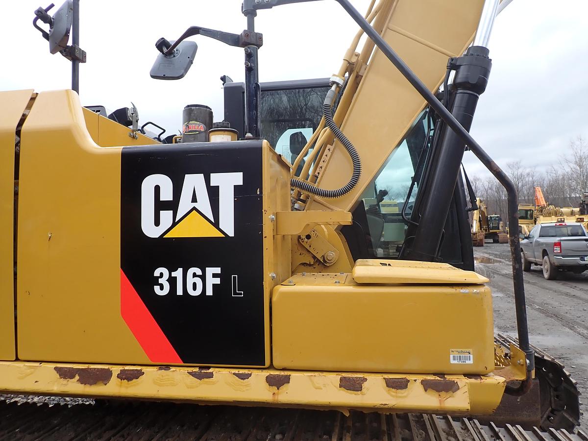 Used 2016 CAT 316FL Hydraulic Excavator