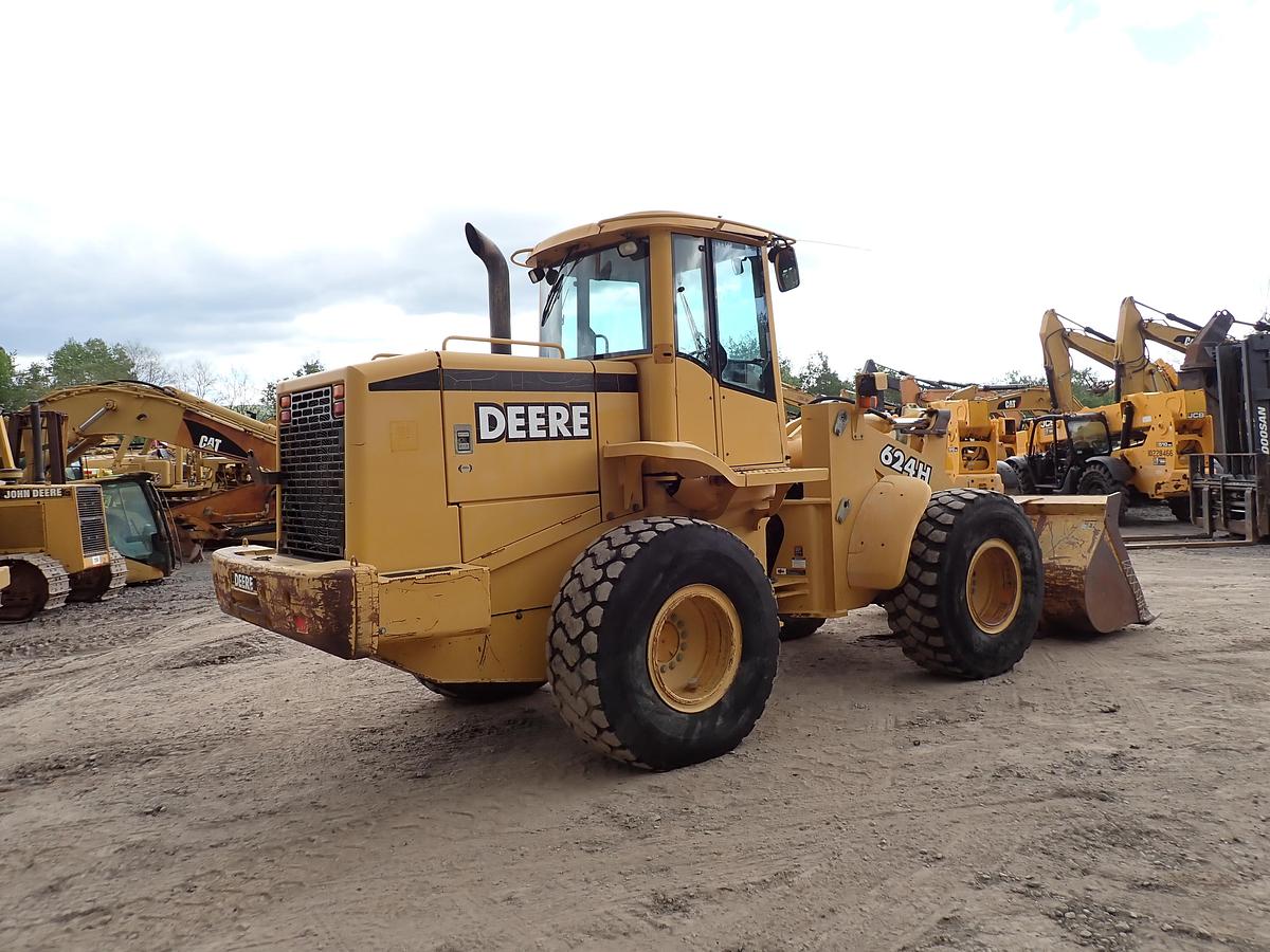 Used 2001 John Deere 624H Wheel Loader