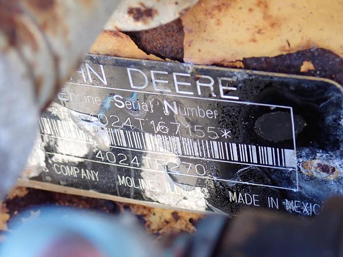 Used 2008 John Deere 4024TF270 Diesel Engine