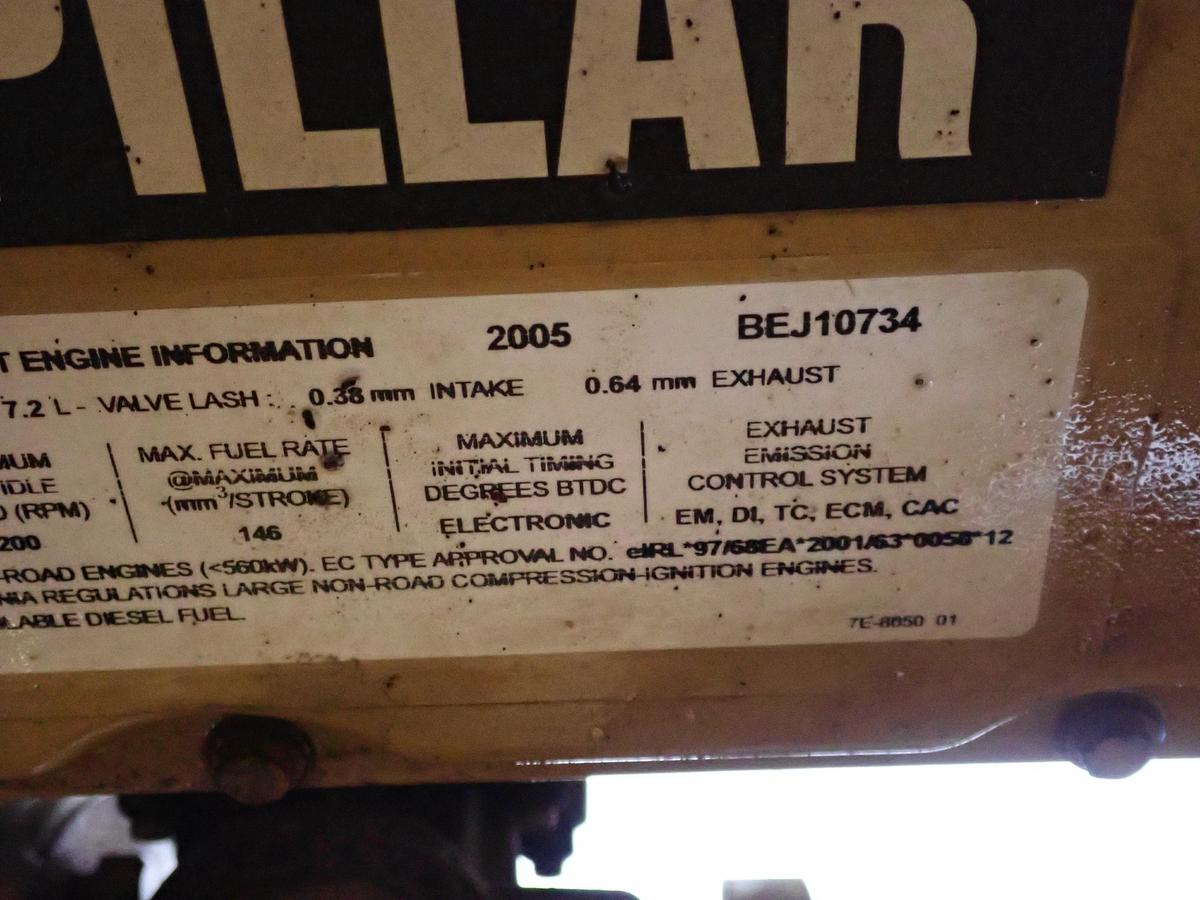 Used 2005 CAT 3126B Diesel Engine COMPLETE POWER UNIT! 250 HP