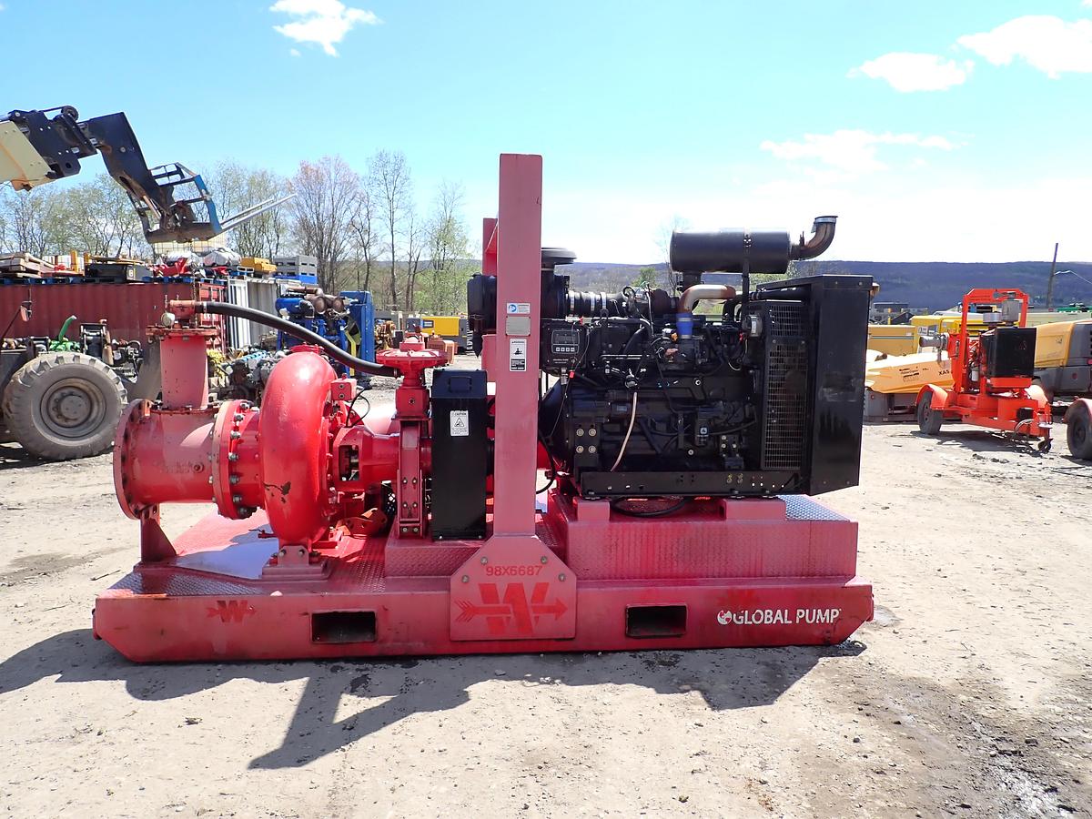 Used 2015 Global Pumps 18GHT 18" Water Pump
