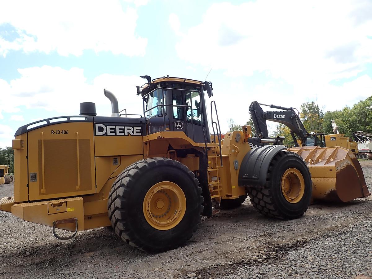 Used 2017 John Deere 844K III Wheel Loader AGGREGATE HANDLER