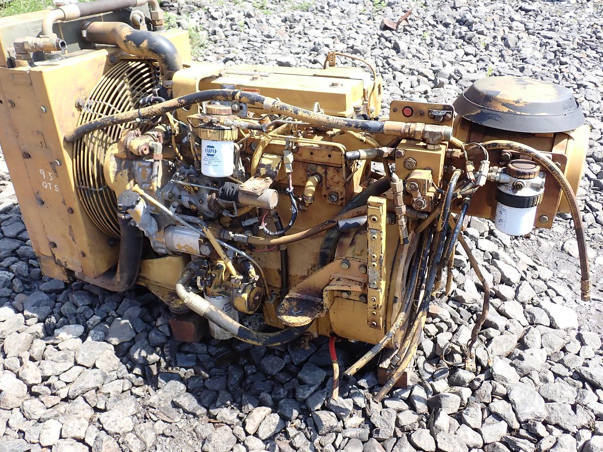 Used CAT 3054 Turbo Diesel Engine AR 100-8184 CB-534B Roller