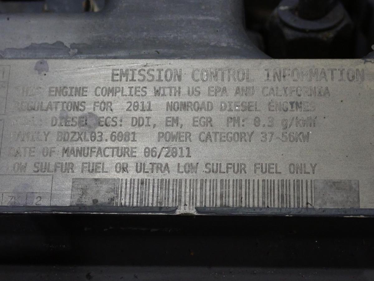 Used 2011 Deutz D2011 L04I Diesel Engine POWER UNIT w/ PTO Clutch