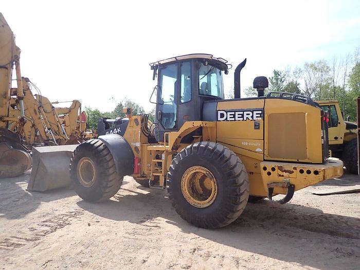 Used 2014 John Deere 644K Wheel Loader CLEAN! JRB Q/C A/C Aux. Hyd. 644