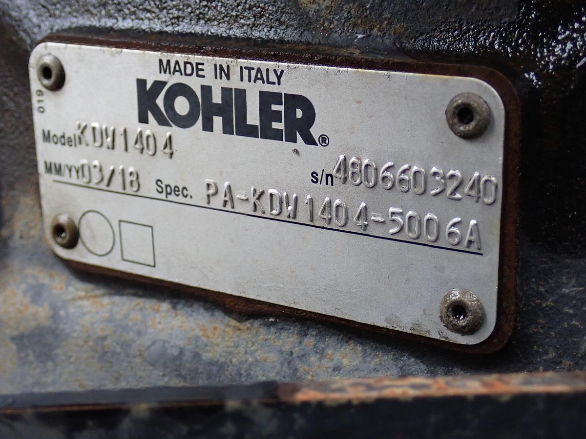 Used 2018 Kohler KDW1404 Diesel Power Unit