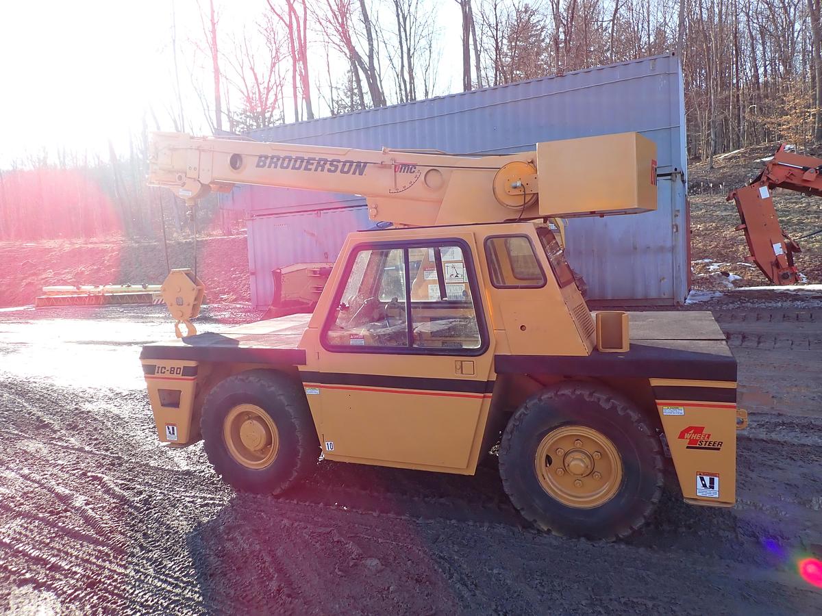 Used 1989 Broderson IC80-1D Carry Deck Crane