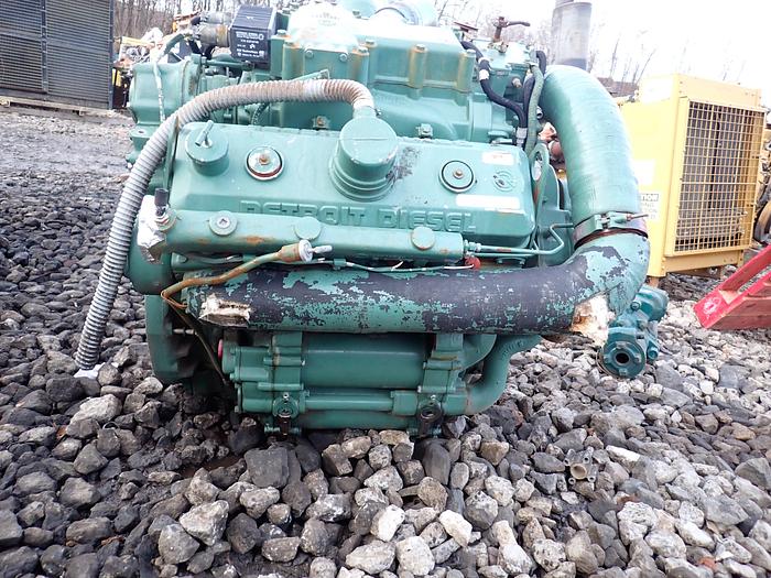 Used Detroit Diesel 8V71T MILITARY Engine 440 HP UNUSED SURPLUS
