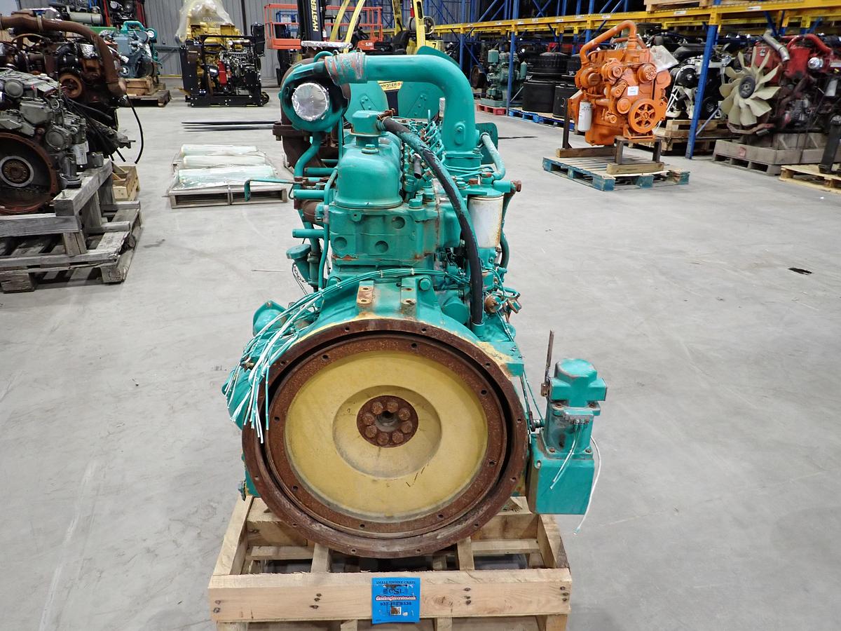 Used Komatsu S6D110-1 Turbo Diesel Engine 341 HOURS!