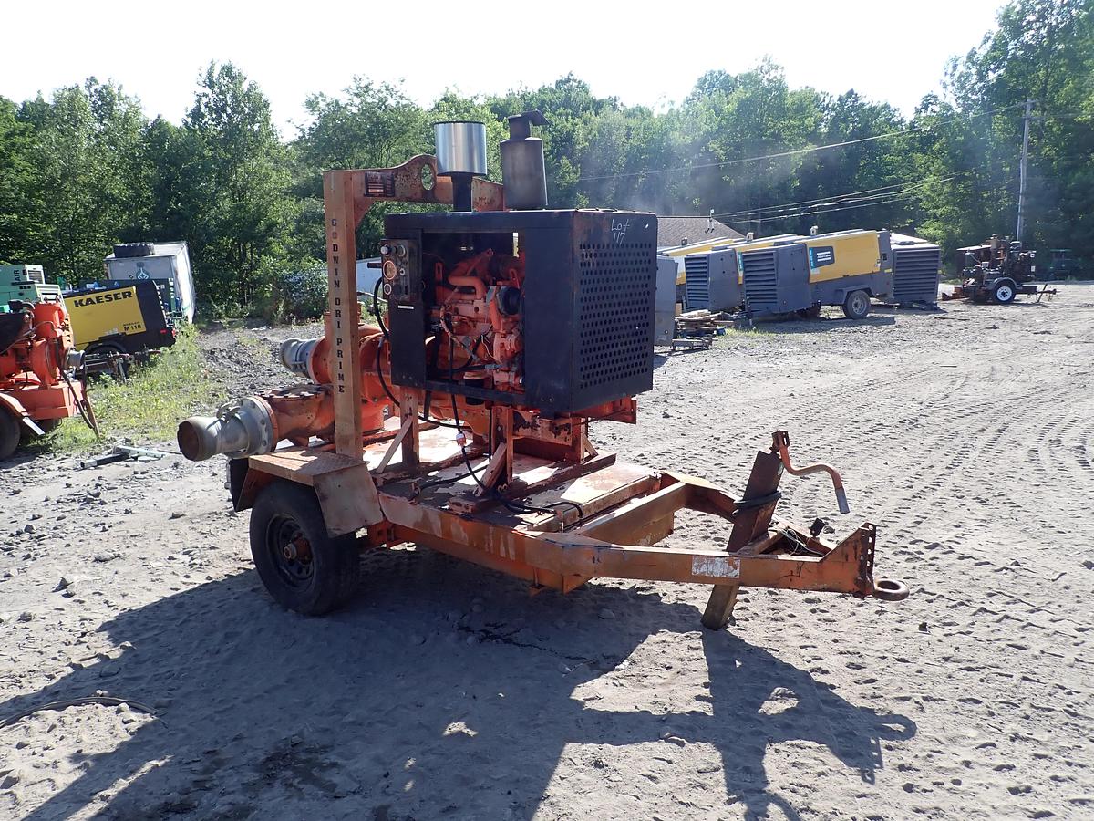 Used 1998 Godwin CD225M 8" Water Pump