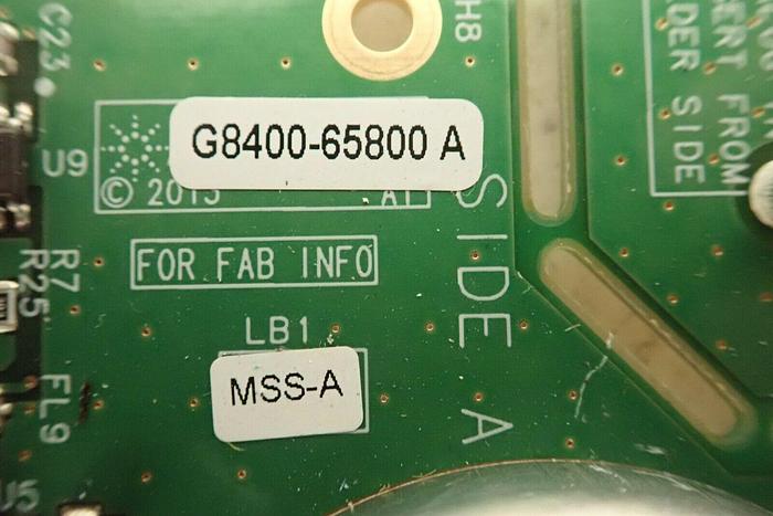 Used Agilent G8400-65800 A, G8400-61800 REV A1 Board