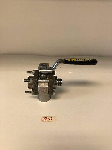 Used WHITEY ball valve SS-63XTS8-F8 *Fast Shipping* Warranty!